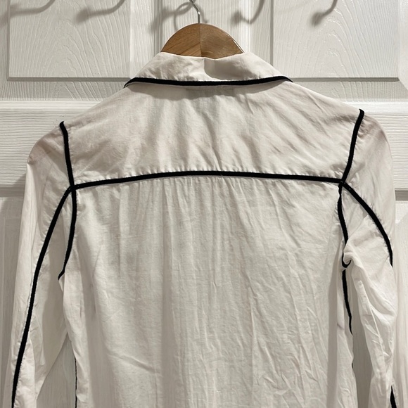 Proenza Schouler for Target White Black Piping Shirt - Picture 12 of 16